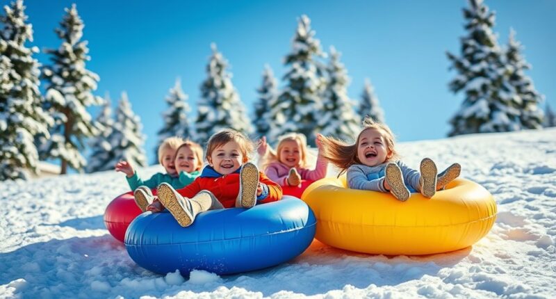 top inflatable snow tubes