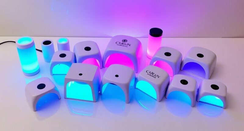 top led nail lamps