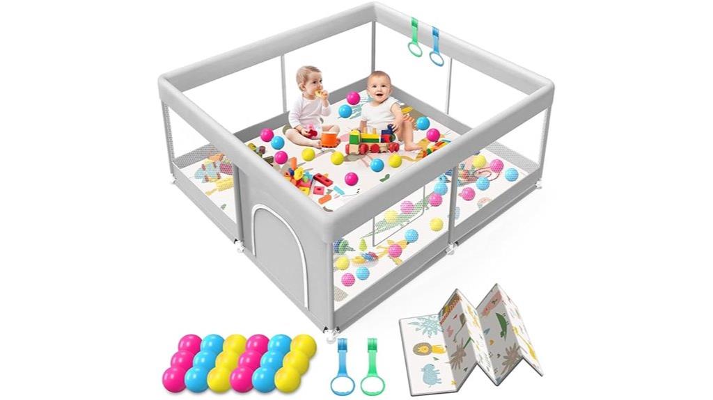 waterproof baby play area