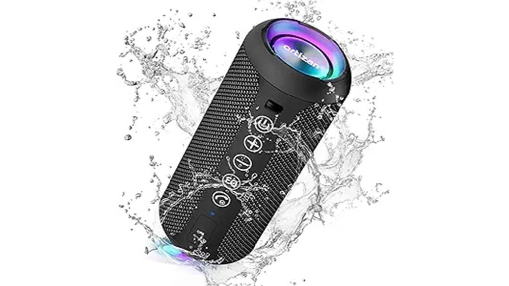 waterproof bluetooth speaker long battery