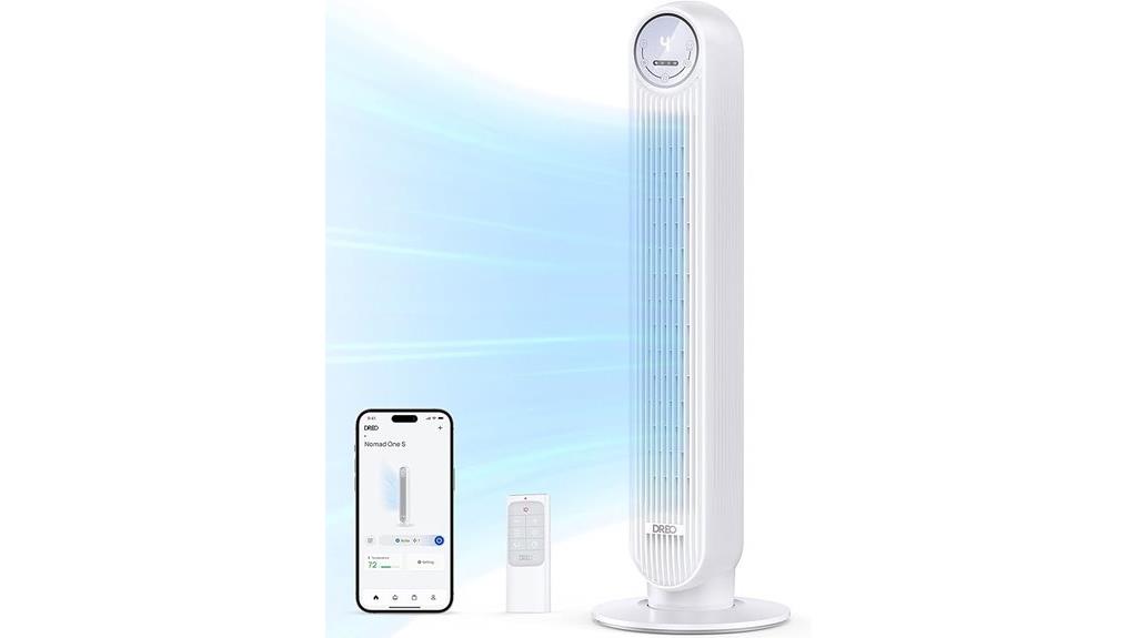 wifi enabled tower fan