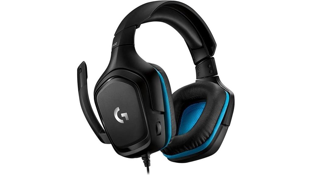 wired logitech gaming headset