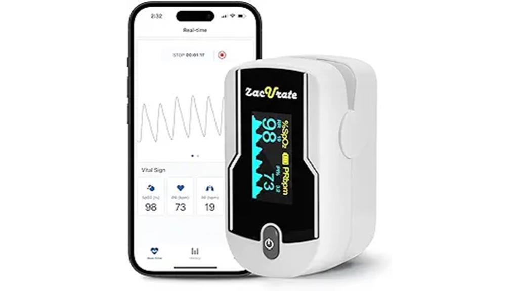 wireless bluetooth pulse oximeter