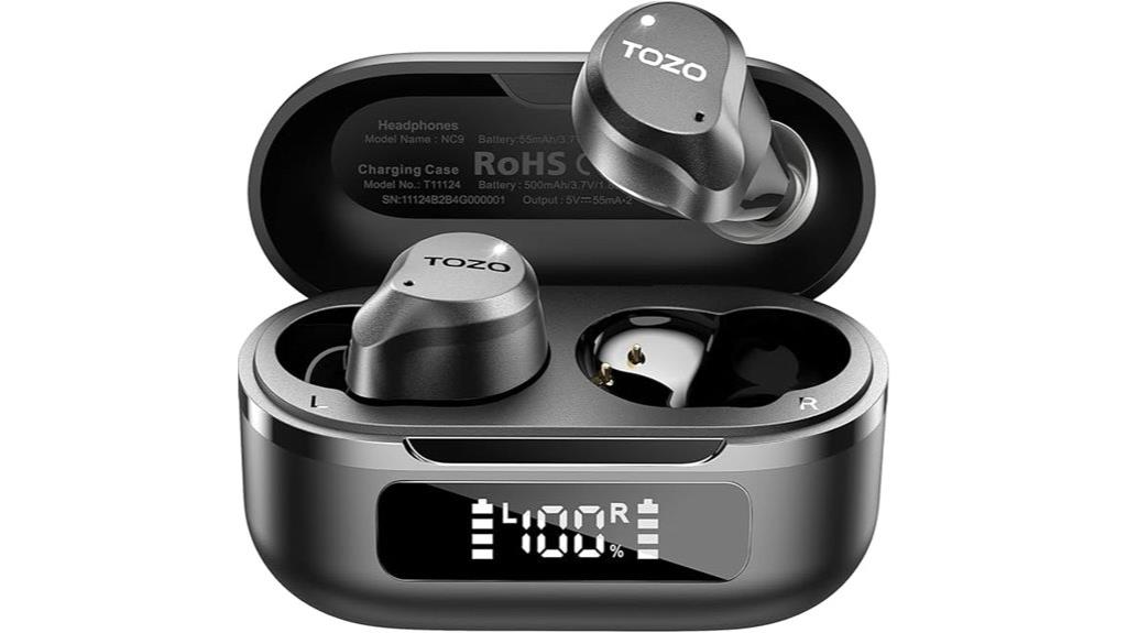 wireless earbuds with noise cancellation
