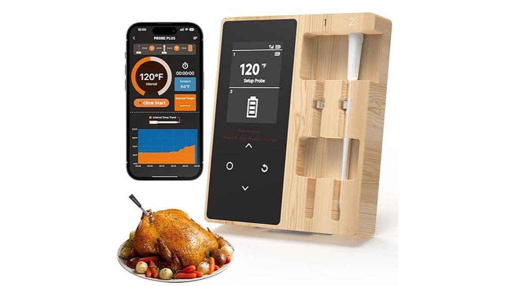 wireless meat thermometer app