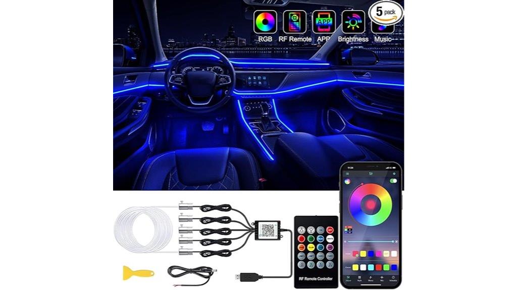 wireless rgb interior lighting