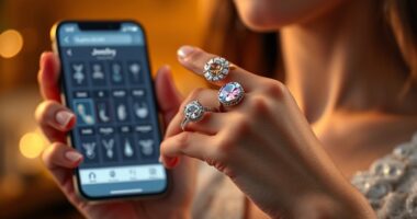 ar jewelry virtual fitting