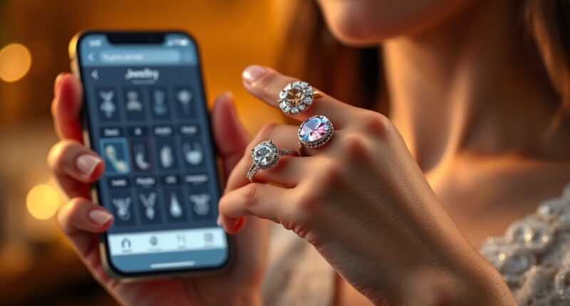 ar jewelry virtual fitting