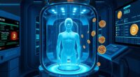 cryonics biohacking crypto payments