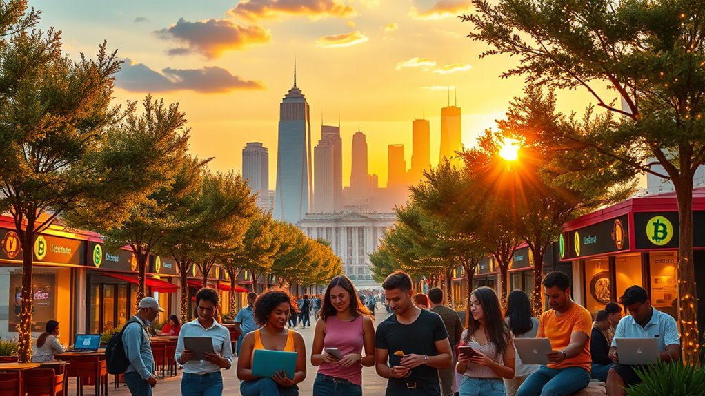 crypto cities embrace digital lifestyle