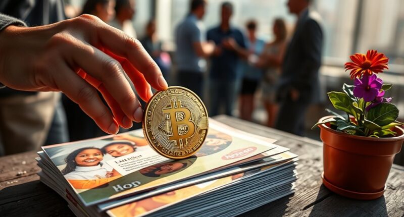 crypto donations for transparency