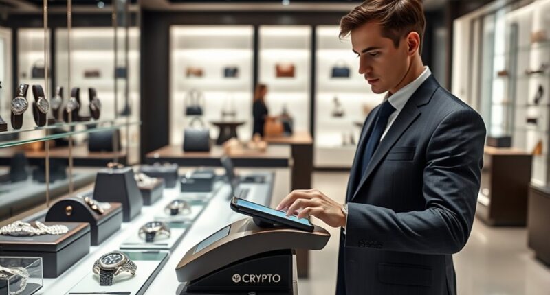 crypto in luxury payments