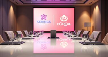 kering sells beauty to l or al