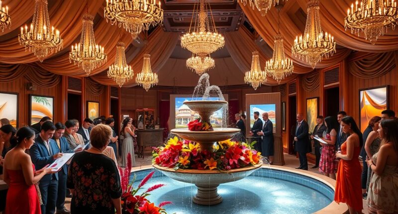 luxurious immersive experience events