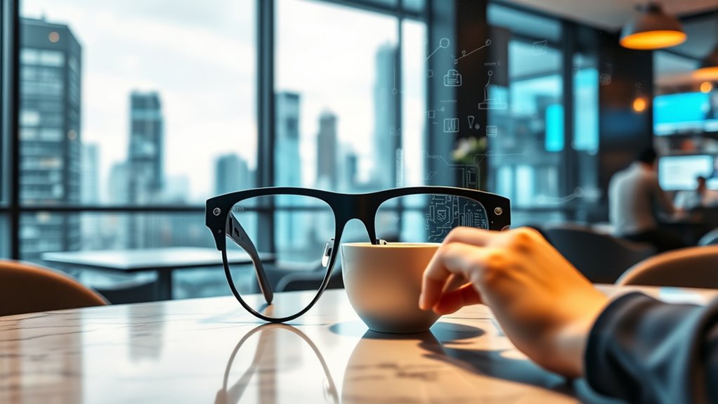 luxury ar glasses blend fashion