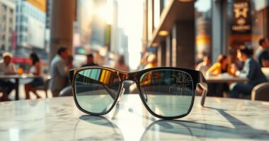 luxury augmented reality glasses