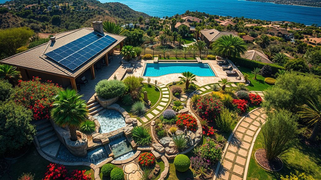 luxury estate water conservation