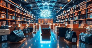 luxury goods blockchain tracking