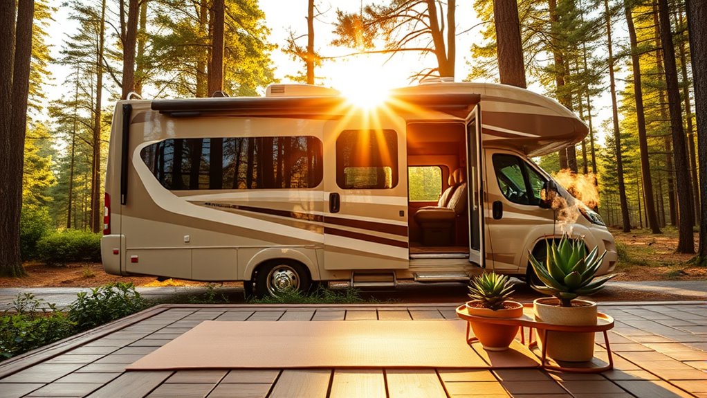 luxury mobile wellness retreat