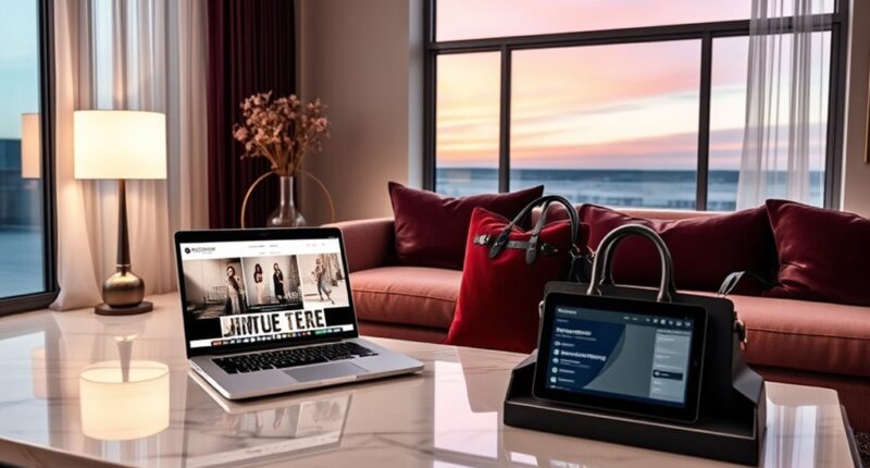 luxury virtual shopping experience