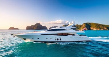 luxury yacht remote exploration