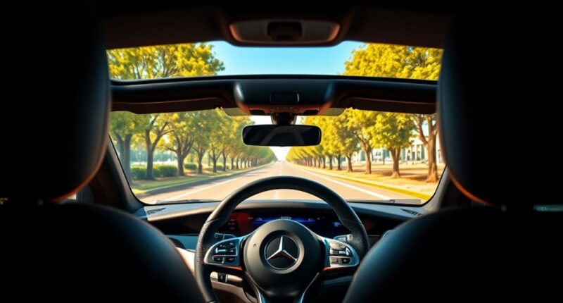 mercedes benz driver focused design