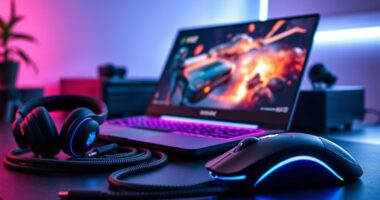 premium gaming equipment aesthetics