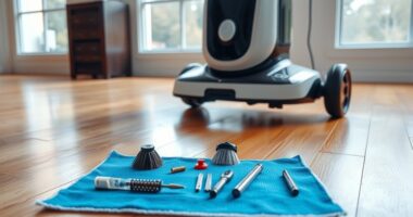 robot cleaner maintenance tips