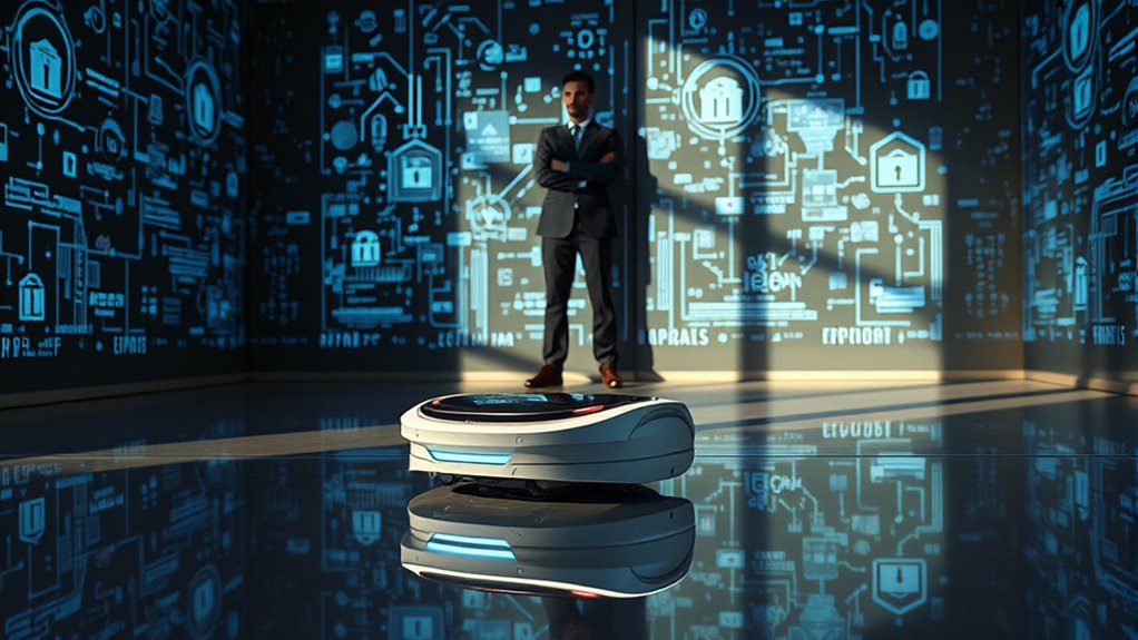 secure connected cleaning devices