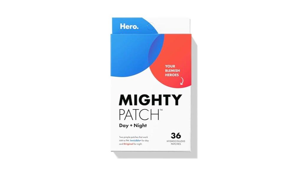 acne patches day and night