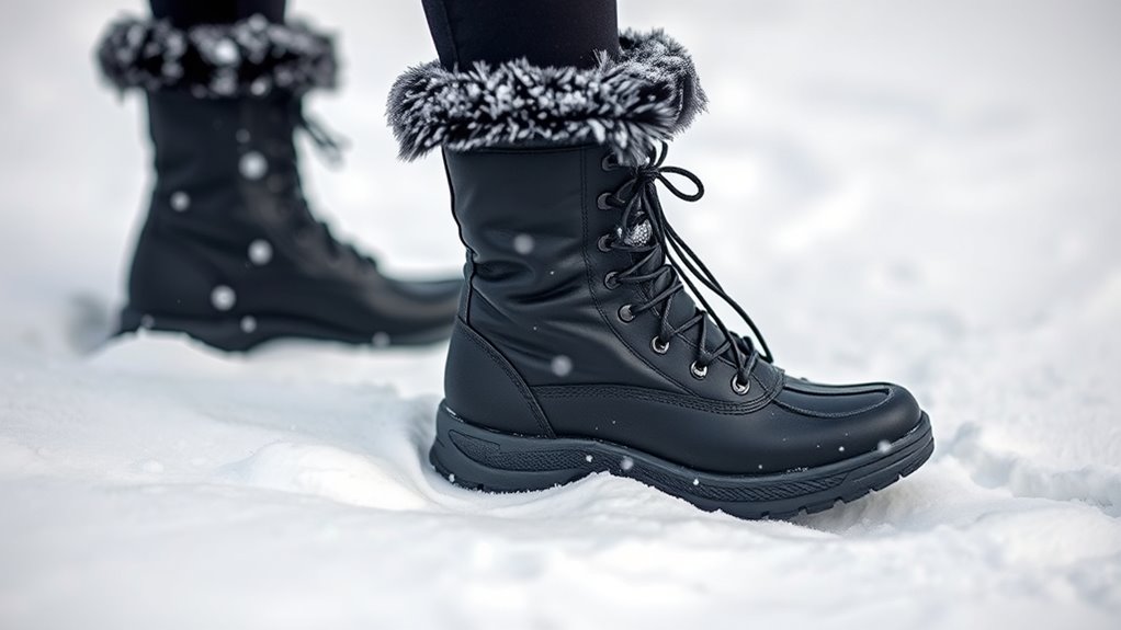 choosing durable warm footwear