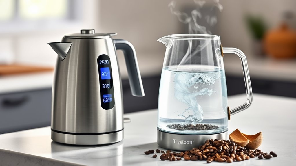 choosing precise temperature electric kettles