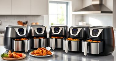 large family air fryers