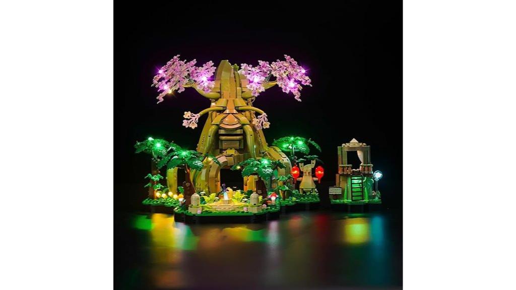 lego zelda deku tree lights