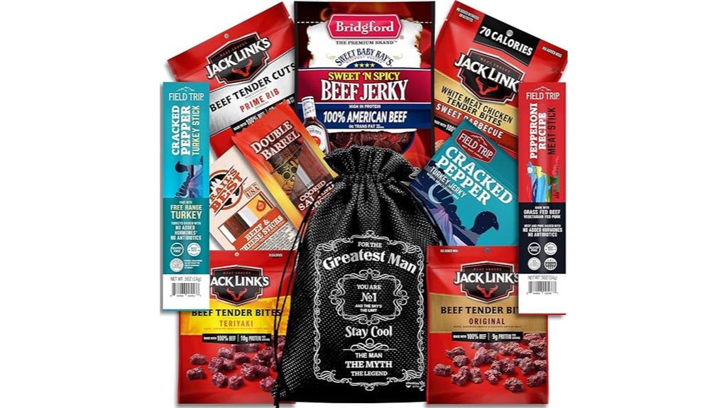men s beef jerky gift baskets
