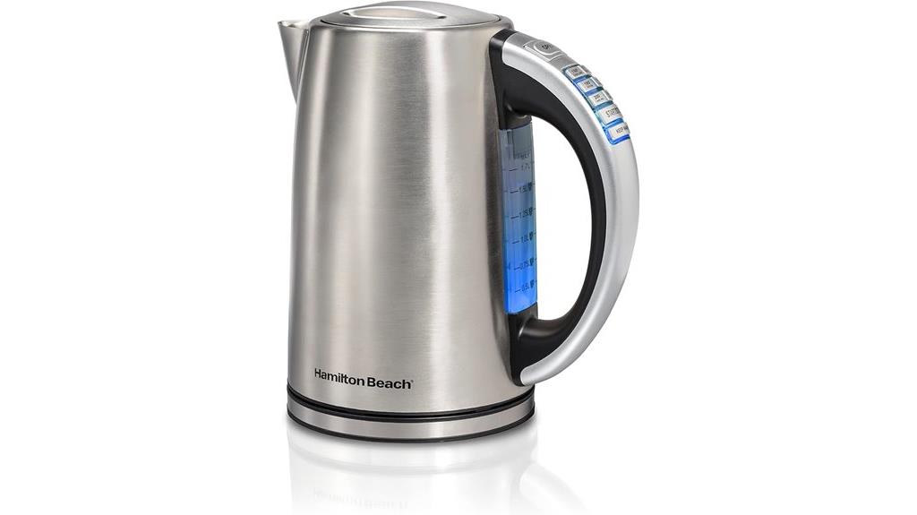 stainless steel temperature kettle