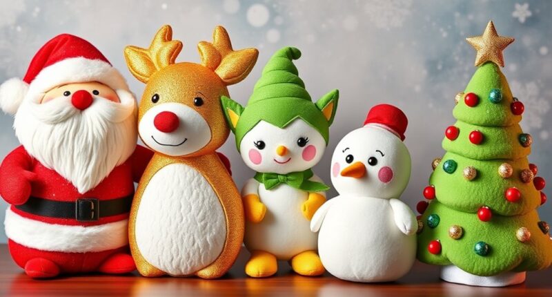 top holiday squishmallows 2025