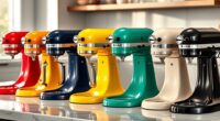 top kitchenaid mixer colors