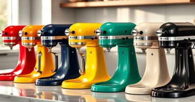 top kitchenaid mixer colors