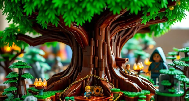 top lego deku tree sets