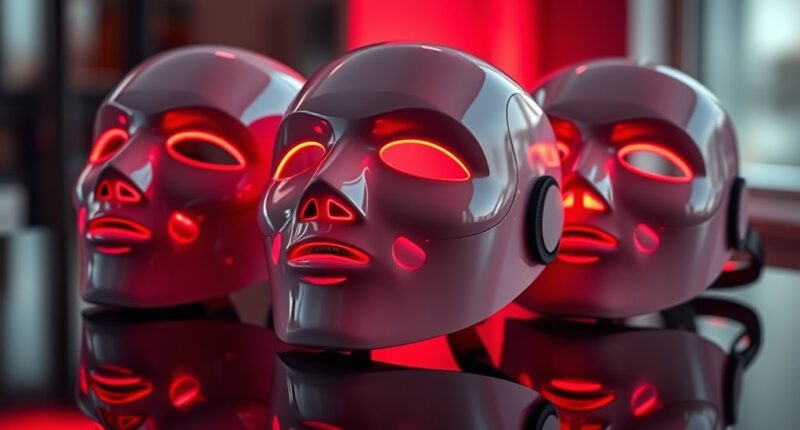 top red light masks 2025