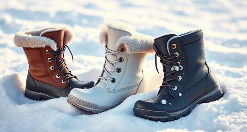 top women s waterproof snow boots