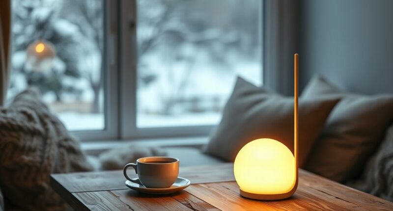 winter blues lamp therapy