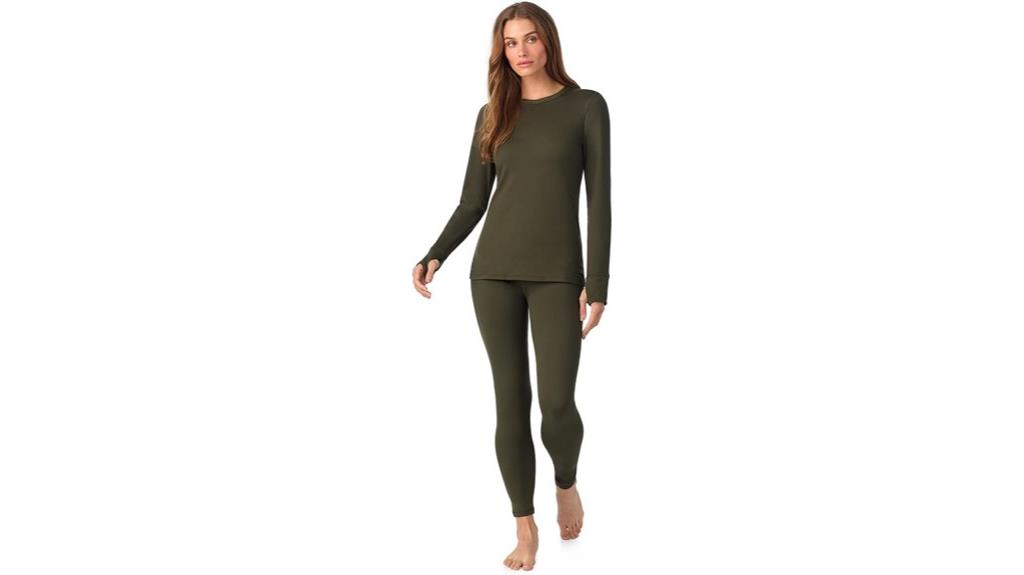 women s thermal underwear set