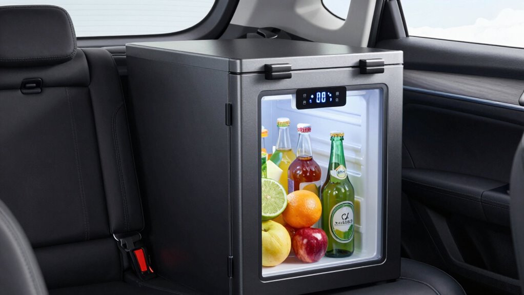 car fridge capacity and features