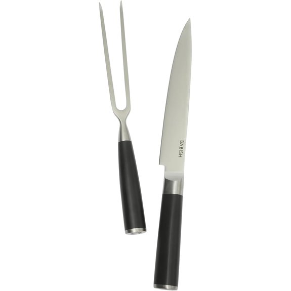 Babish Carving Knife & Fork Set (8” & 6.5”)