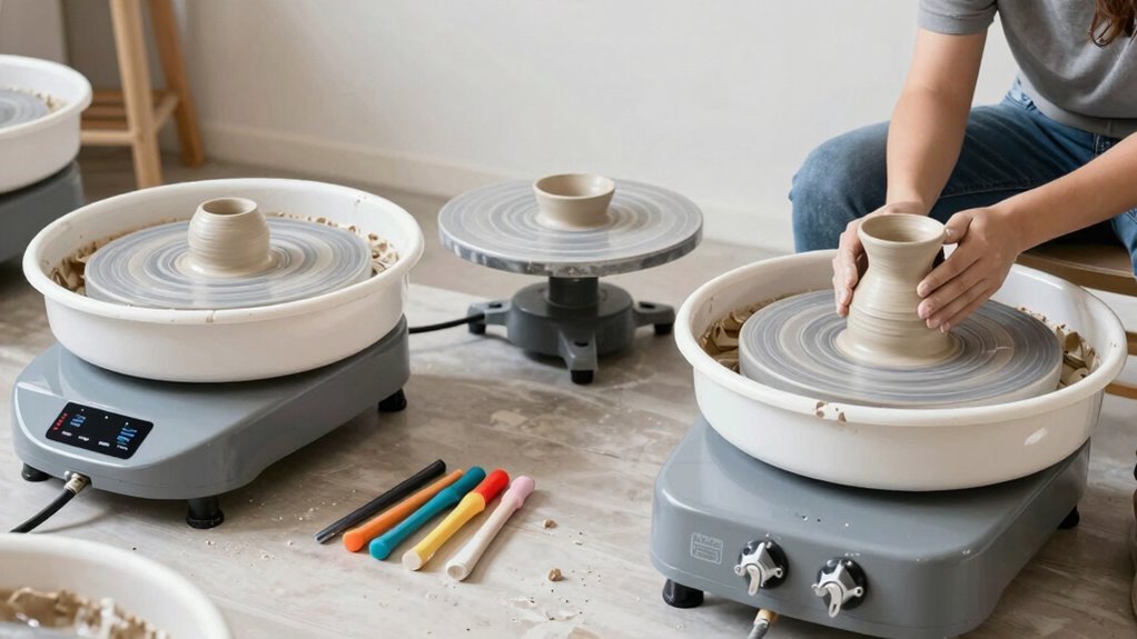 choosing beginner pottery wheels