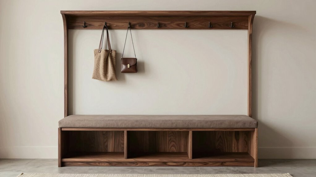 choosing functional hall storage