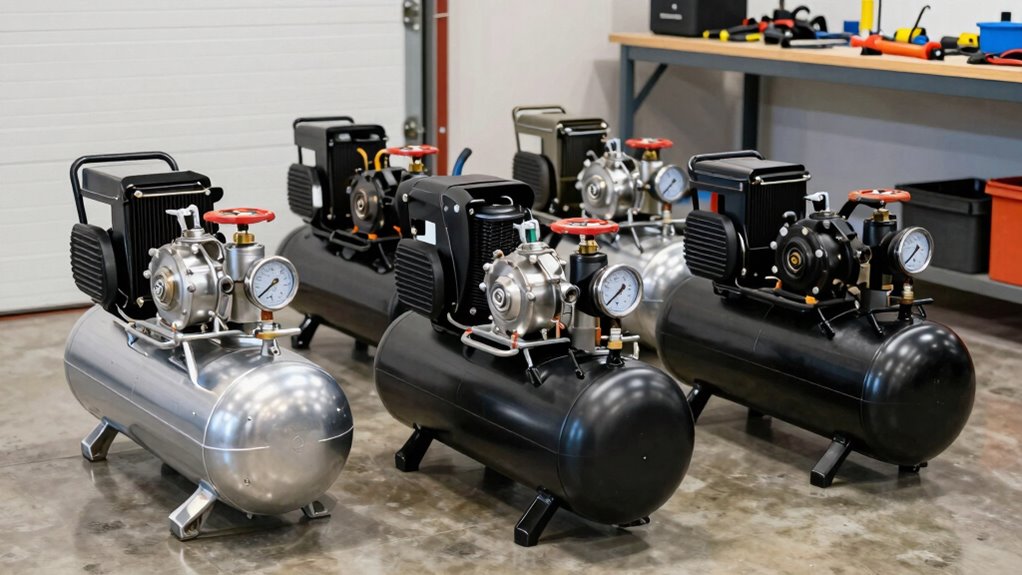 choosing garage compressor factors