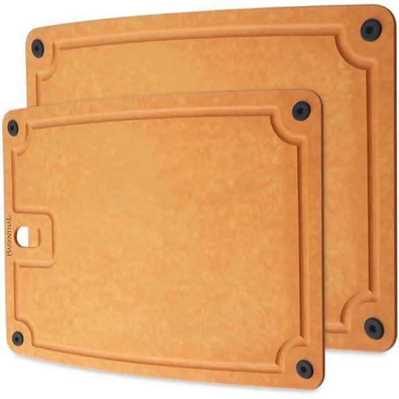 Double-Sided Kitchen Cutting Boards with Non-Slip Feet